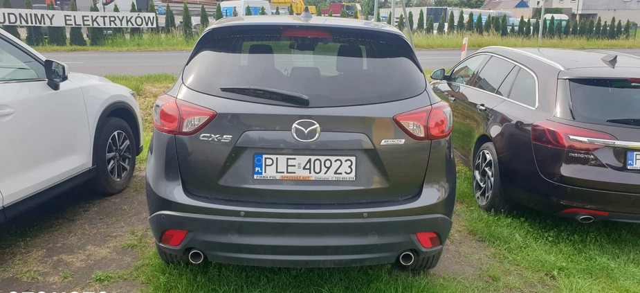 Mazda CX-5 cena 44900 przebieg: 136621, rok produkcji 2014 z Leszno małe 79